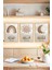 🌙 Gökkuşağı, Güneş ve Hilal Tasarımlı Çerçeve Görünümlü Tablo Seti 🌟 CRVS1093 13 x 17 1