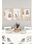 🖼️ Minimal ve Anlam Yüklü Çerçeve Görünümlü 3’lü Tablo Seti 🌟 CRVS1086 13 x 17 5
