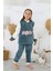 Peluş Pijama Takımı Kız Çocuk Pijama Takımı Polar Kışlık Pijama Takımı 1