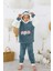 Peluş Pijama Takımı Kız Çocuk Pijama Takımı Polar Kışlık Pijama Takımı 3