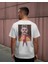 Futbolcu Baskılı Mauro Icardi Baskılı Oversize Tshirt - %100 Pamuk Bol Kesim Tişört Kadın Erkek Unısex Taraftar Tshirt - Caglisa Özel 3