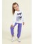 Kız Çocuk Kuromi Eşofman Takım 3-8 Yaş Lila 3