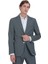 Antrasit Slim Fit Mono Yaka Casual Takım Elbise 3