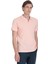 Pembe Regular Fit Apaş Yaka Pamuklu Tişört 3