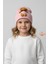 Peluş Ayıcık Detaylı Kız Çocuk Triko Bere – Yumuşak Triko Kışlık Şapka | Pamuklu Örgü Beanie Modeli 1