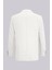 Keten Slim Fit Sivri Yaka Çizgili Keten Casual Takım Elbise 3