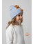 Peluş Ayıcık Detaylı Kız Çocuk Triko Bere – Yumuşak Triko Kışlık Şapka | Pamuklu Örgü Beanie Modeli 2