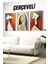 🎨 Modern Picasso Tarzı Çerçeveli 3'lü Tablo Seti 🌿 CRV1126 23 x 32 1