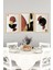 🌸 Modern Dekoratif 3'lü Tablo Seti – Çerçeve Görünümlü 3’lü 🌟 CRVS1131 13 x 17 5