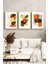 🌿 Modern Renkli Soyut Desenli Çerçeveli 3’lü Tablo Seti – 3 Ebat Seçeneği ile 🌟 CRV1137 23 x 32 4