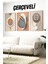 🌀 Modern Geometrik Formlar ve Doku Efektli 3’lü Çerçeveli Tablo Seti🌿 CRV1134 23 x 32 1