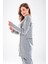 2278_KADIN Tesettür Homewear Eşofman Takımı – Bisiklet Yaka Sweat, Dikiş Detaylı, Havuç Fit Alt, 85 cm Tunik Boy 3