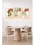 🌿 Bitki Desenli Modern Minimal 3’lü Çerçeve Görünümlü Tablo Seti 🌿 CRVS1129 13 x 17 2