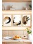 🌿 Doğal Tonlarda Soyut Fırça Efektli Çerçeve Görünümlü 3’lü Tablo Seti 🌟 CRVS1125 13 x 17 1