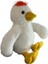 Peluş Ördek Oyuncak Beyaz 30 cm 2