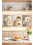 🖼️modern Doğallığın Yansıması Altın Tabak Çiçek Detaylı Tablo Seti Çerçeve GÖRÜNÜMLÜ🌟CRVS1140 13 x 17 1