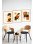🌿modern Soyut Sanatın Şıklığı: Çerçeve Görünümlü 3’lü Tablo Seti🌟 CRVS1137 13 x 17 3