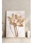 🌸 Lotus Çiçek Desenli 3'lü Mdf Çerçeveli Tablo Seti 🌸🌿 CRV1147 23 x 32 3