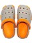 Juli Çocuk Sabo Terlik Gri Turuncu 30/35 6