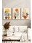 🌿 Turuncu Vazo ve Yaprak Temalı 3’lü Çerçeveli Tablo Seti Modern Dekorasyonun Yeni Yüzü 🌿 CRV1158 23 x 32 4