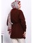 Bordo Cep Detaylı Yumoş Triko Hırka 4