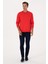 Erkek Kırmızı Sweatshirt 50313757-VR030 4