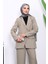 Haki Düğmeli Ceket Pantolonlu Takım 3