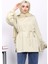 Pastel Yeşili Dikiş Detaylı Yanları Yırtmaçlı Sweatshirt 1
