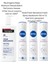 Deep Moisture Vücut Losyonu Hassas Kuru 400 ml + Nivea Fresh Sensation Kadın Sprey Deodorant 150 ml 3ADET 1
