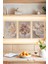 🌸 Gül Kurusu ve Bej Tonlarında Çiçek Temalı Dekoratif Tablo Seti - Çerçeve Görünümlü 🌟 CRVS1148 13 x 17 1