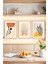 🌈 Modern Soyut Güneş ve Bitki Temalı 3’lü Çerçeve Görünümlü Tablo Seti 🌿🖼️🌟 CRVS1163 13 x 17 1