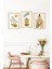 🌿 Zeytin Dalı ve Geometrik Formlu Modern 3’lü Tablo Seti – Ahşap Çerçeve Görünümlü🌟 CRVS1166 13 x 17 4