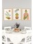 🌿 Zeytin Dalı ve Geometrik Formlu Modern 3’lü Tablo Seti – Ahşap Çerçeve Görünümlü🌟 CRVS1166 13 x 17 5
