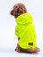 Neon Sarı Mont Köpek Mont Köpek Kıyafeti Köpek Yağmurluğu(Küçük ve Büyük Irklar Için) 1
