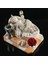 Hayvanlar Alemi – Banyo Sefası Yapan Kedi Dekoratif Obje (Poliresin) 14,5X11X10,5 cm 1