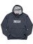 Erkek Academy Normal Kesim Kapüşonlu Cepli Üç Iplik Şardonsuz Baskılı Pamuk Sweatshirt 2