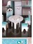 3 Boyutlu Maket Mobilyalı Oyun Evi Kız Çocuklar İçin 17 Parça Eğitici Set 8