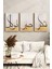 🌿 Şükür - Sabır - Tevekkül Yazılı 3'lü Çerçeveli Tablo Seti (23X32 - 32X42 - 42X62 Cm)🌿 CRV1183 23 x 32 4