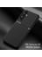 Samsung Galaxy A36 Kılıfı, Şık Moire Gömülü Demir Plaka Halkasız Braketli Telefon Kılıfı-Siyah (Yurt Dışından) 1