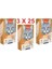 3 Paket Creamy Karışık Krema Sıvı Kedi Ödül Maması 75 Adet 1