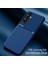 Samsung Galaxy A36 Kılıfı, Şık Moire Gömülü Demir Plaka Halkasız Braketli Telefon Kılıfı-Mavi (Yurt Dışından) 1