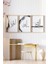 🖼️ Siyah, Gri ve Altın Renklerde Modern Hat Sanatı Çerçeveli Tablo Seti – 3’lü Kombin🖼️ CRV1091 23 x 32 3