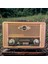 Retro, Nostaljik, Ahşap Tasarım Bluetooth Hoparlörlü, Şarjlı, Taşınabilir Otantik Tasarımlı Fm/am Destekli Radyo NS8098 (4887) 2