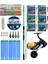 Hazır Tekne Oltası Seti Shimano Kamış Alivio Boat Quiver 1,80M 50-150G 2pc&shimano Makina Socorro 6000 Sw 1