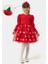Kız Çocuk Kollu Balon Eteği Tüllü Yıllbaşı Elbisesi NBK-24921 1