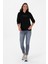 Kadın Siyah Sweatshirt 50313566-VR046 4