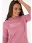 Kadın Koyu Pembe Sweatshirt 50313566-VR167 2