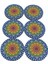 6 Adet Ahşap Desenli Bardak Altlığı Tabanı Eva Kupa Bardak Fincan Altlığı 1