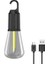Rustik Taşınabilir Şarjlı Tasarruflu Ampul 10W Led Lamba Type-c Şarj Askılı Asma Aydınlatma T020 (3791) 1