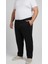 Eşofman Altı Battal Beden Pamuklu Düz Paça Rahat Kalıp Erkek 2